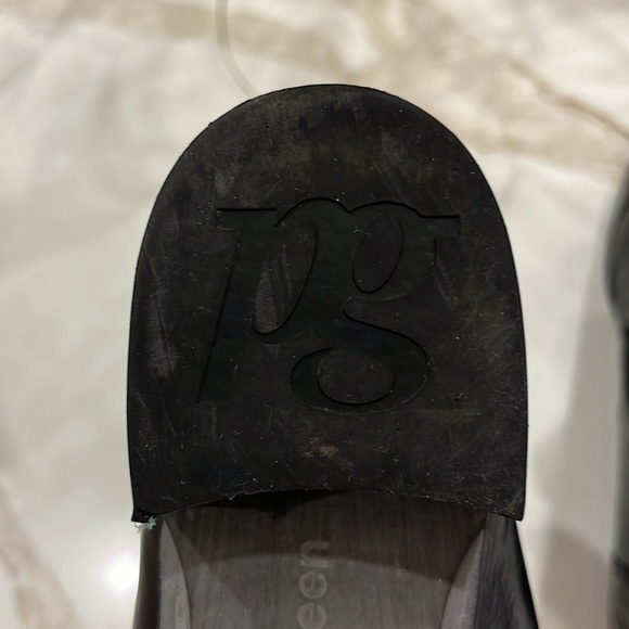 EUC Paul Green black chelsea ankle boots with elastic gusset &toe cap 1.25” heel - Picture 13 of 15